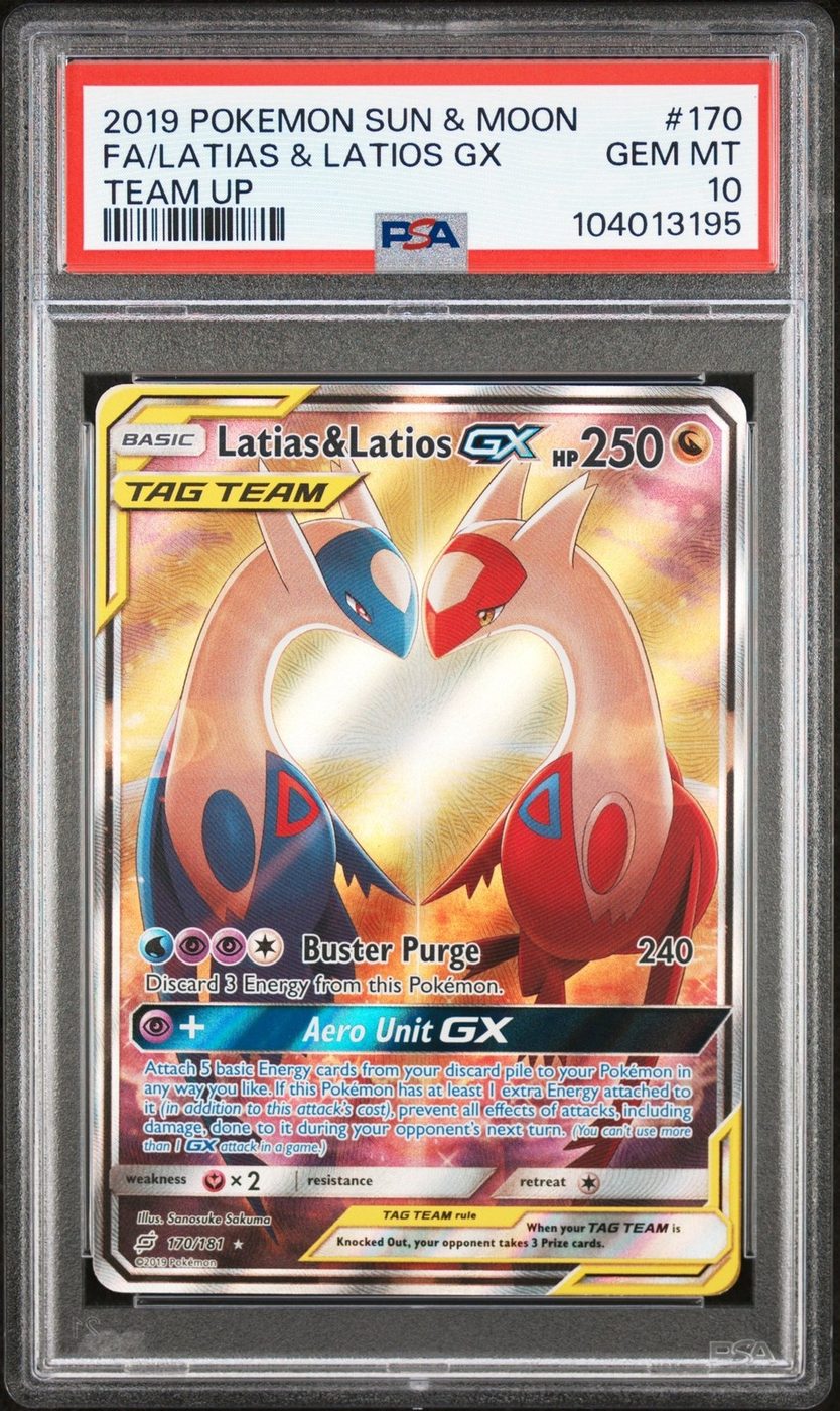 2019 Team Up #170 Latios & Latias GX