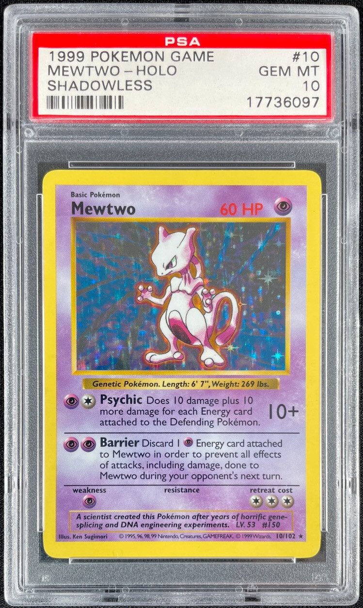 Mewtwo Shadowless