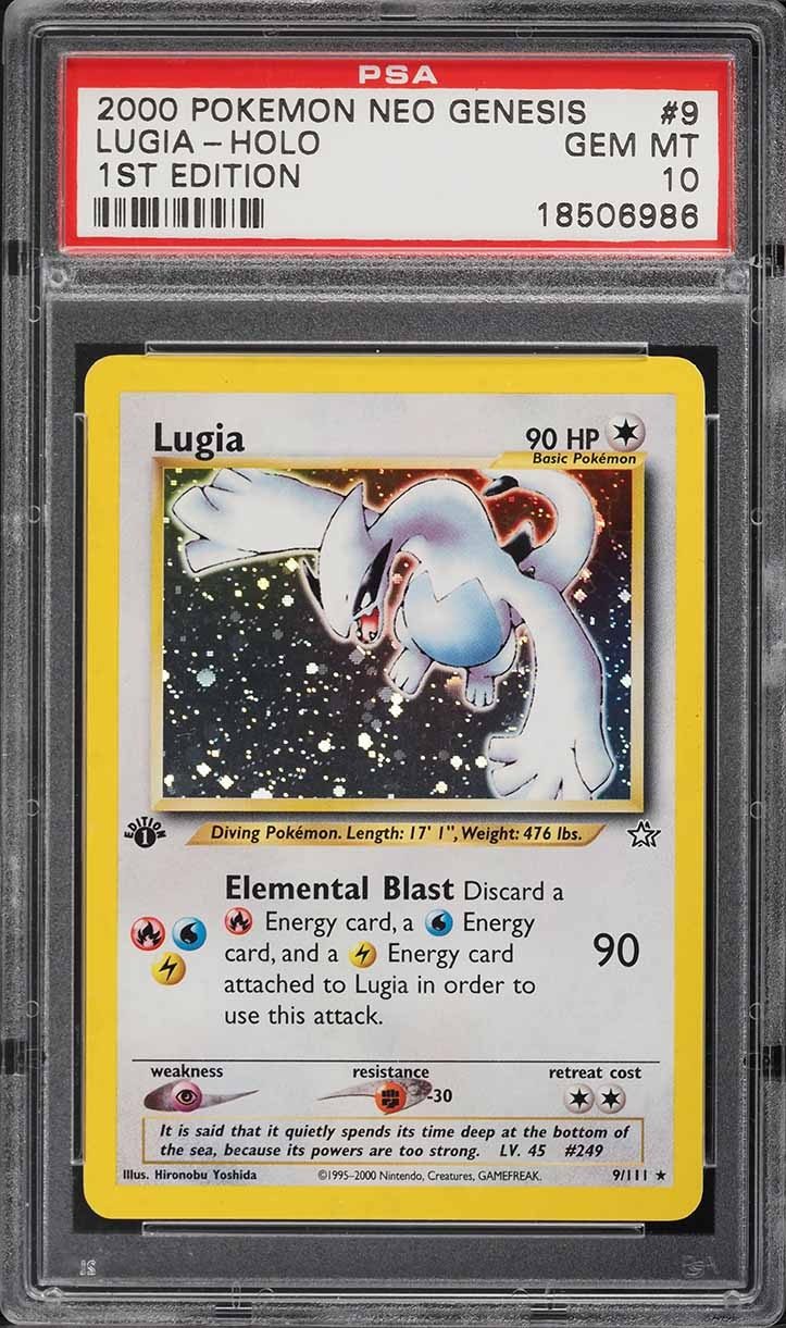 1st Edition Lugia